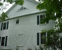 Side view with pediment; Town of St. Stephen