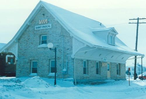 Canadian National Railway Station - Saint-Pascal
