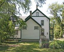 Façade nord de la Maison Inkster (Maison Bleak), Winnipeg, 2006; Historic Resources Branch, Manitoba Culture, Heritage and Tourism 2006