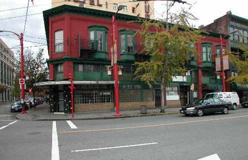 Pender facade (south)