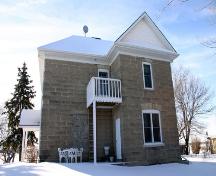 Primary elevation, from the north, of the McKinney House, Boissevain area, 2005; Historic Resources Branch, Manitoba Culture, Heritage and Tourism, 2005