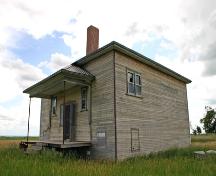 North elevation, from the northwest, of Verona School, Coulter area, 2006; Historic Resources Branch, Manitoba Culture, Heritage and Tourism, 2006