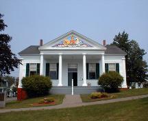 Front façade; Province of New Brunswick