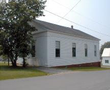 Rear and side view; Province of New Brunswick