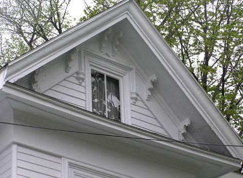 Pediment detail