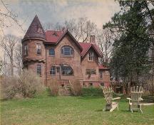 General view of Sir Frederick Borden Residence, 1983.; Parks Canada Agency/Agence Parcs Canada, 1983.