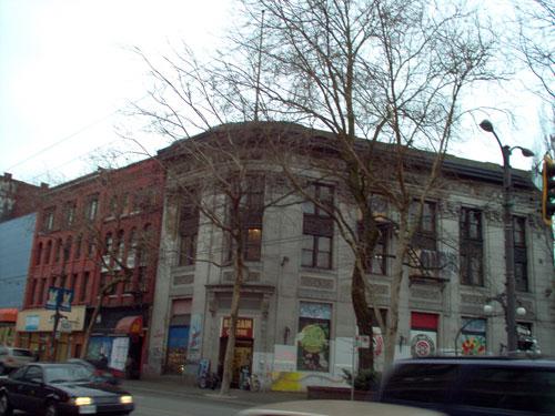 oblique view