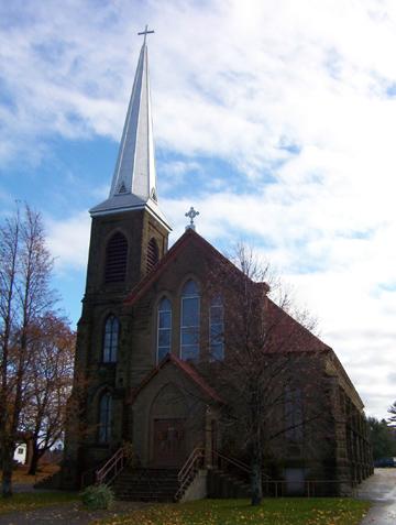 St. Patrick's Roman Catholic Church - Front façade