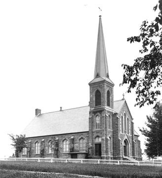 St. Patrick's Roman Catholic Church - Side view