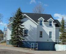 Side elevation of the Civic Building, Parrsboro, NS,2007.; Heritage Division, NS Dept. of Tourism, Culture and Heritage, 2007.
