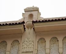 Mur (détail) de l' Uptown Theatre, Winnipeg, 2006; Historic Resources Branch, Manitoba Culture, Heritage and Tourism, 2006