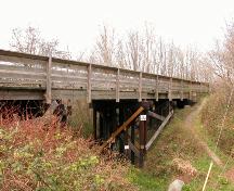 View of Swan Lake Trestle; Derek Trachsel, District of Saanich, 2004.