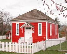 Exterior view of the Strawberry Vale Schoolhouse; Derek Trachsel, District of Saanich, 2004
