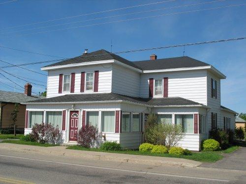 Edmund Roussel House - front and side view