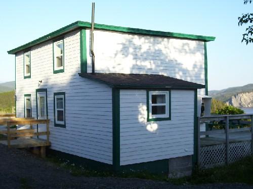 Exterior view of front and side of Jenniex House.