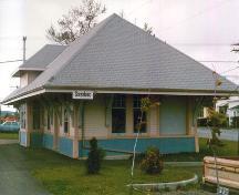 Gare de Sayabec; Ministère de la Culture, des Communications et de la Condition féminine, 1989