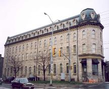 View of the north elevation showing 16 dormer windows along the mansard roof – November 2001; OHT, 2001