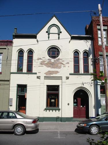 View of the main (east) façade – June 2005