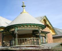 Vue d'un détail de la maison Paterson-Matheson, Brandon, 2006; Historic Resources Branch, Manitoba Culture, Heritage, Tourism and Sport, 2006