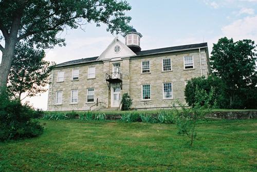 View of the main (south) façade – July 2004