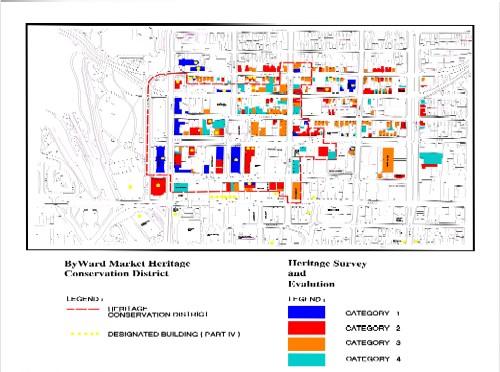 Byward Market Heritage Conservation District Map