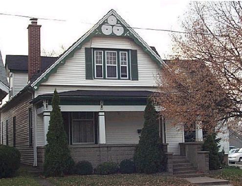 Perry-Breault House, main facade
