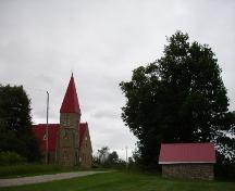 Church overlooking the vault; Rideau Heritage Initiative 2006