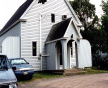 Vue avant la rallonge en 1994; Claudette Melanson