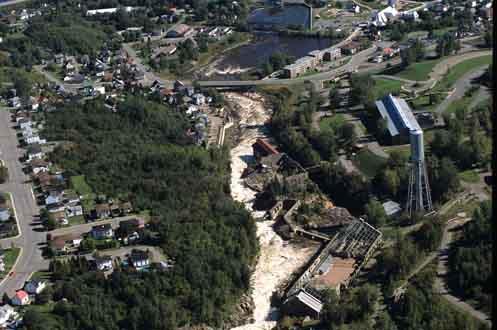 Vue aérienne