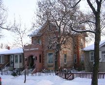 View of the John McNeill Residence, Edmonton from 97th Street boulevard.; City of Edmonton, 2005
