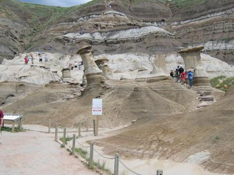 View of the Hoodoos