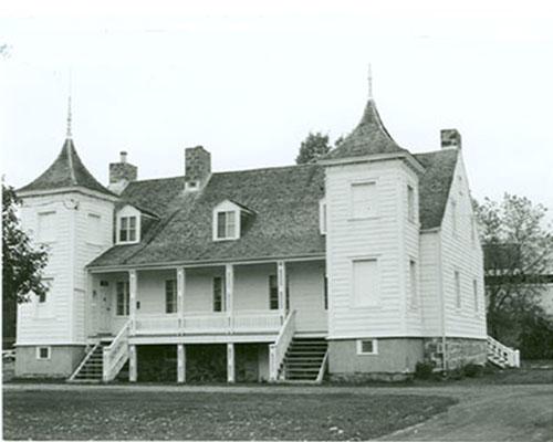 Exterior view of the building