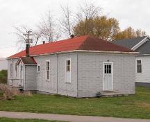 Exterior view of the Army Huts, 2004, view 2; Derek Trachsel, District of Saanich, 2004