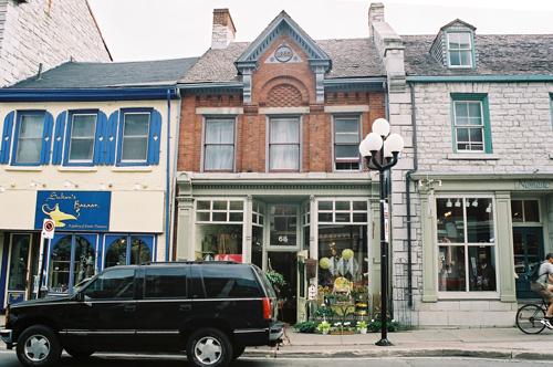 View of façade at 68 Princess – July 2004
