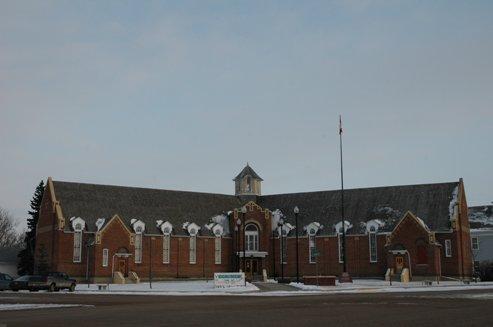 North and west elevations