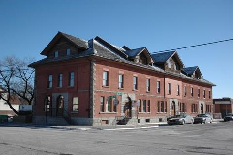 North and west elevations