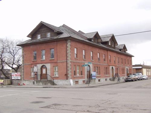 North and west elevations