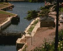 General view of the St. Peters Canal National Historic Site of Canada.; Agence Parcs Canada / Parks Canada Agency