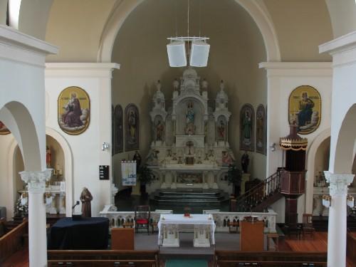 Interior view
