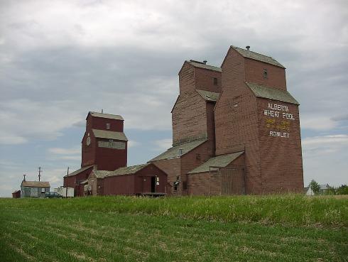 Searle elevator in background