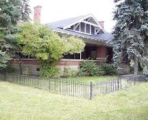 Treend Residence Provincial Historic Resource, Calgary (October 1999); Alberta Culture and Community Spirit, Historic Resources Management