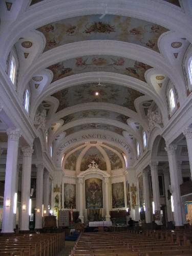 Interior of La Cathédrale