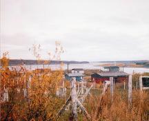 Vue générale d'une section du lieu historique national du Canada de Nagwichoonjik (le fleuve Mackenzie); Parks Canada Agency / Agence Parcs Canada