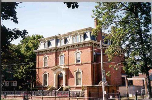View of restored George Brown House