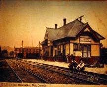 Newmarket Train Station, South West Elevation.; Heritage Newmarket, nd