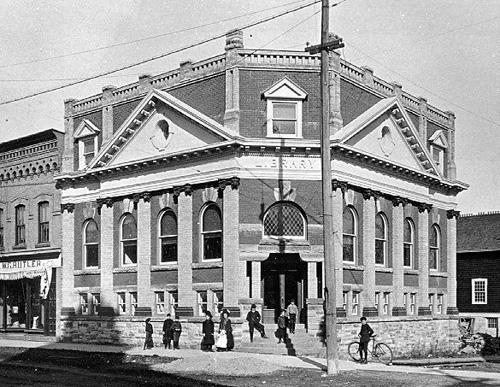 Historic view of the southeast corner – c. 1907