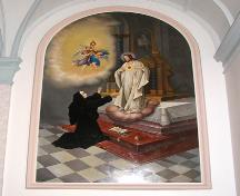 Une des peintures d'Édouard Gautreau.; City of Dieppe