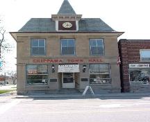 Chippawa Town Hall compliments the Cummington Square streetscape with its storefront architecture.; City of Niagara Falls