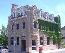 The Old Imperial Bank from the northwest, across from the Via Railway Station; Photo taken by Callie Hemsworth