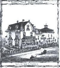 Torrie House - Panel Drawing - 1881 Map